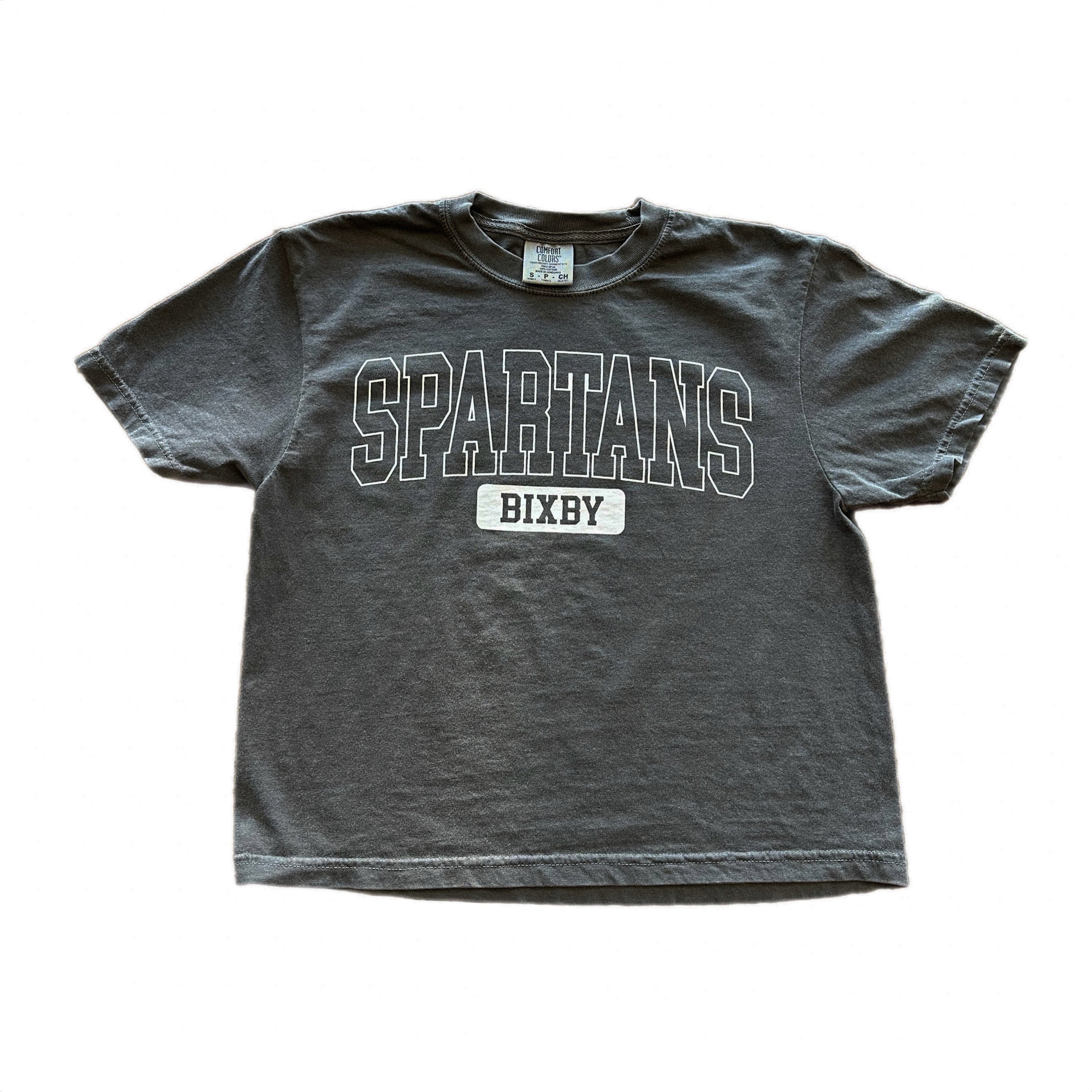 Spartan Cropped CC T-Shirt PEPPER