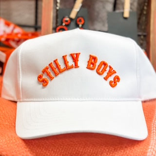 Stilly Boys Snapback Cap WHITE