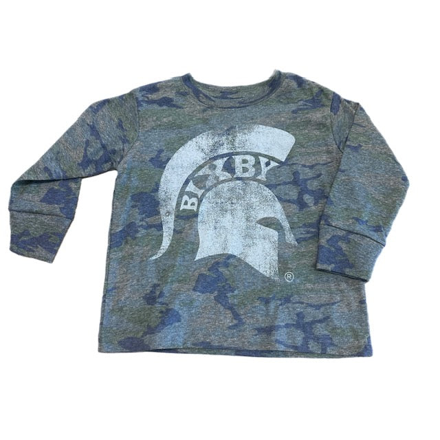 Toddler Spartan Camo LS
