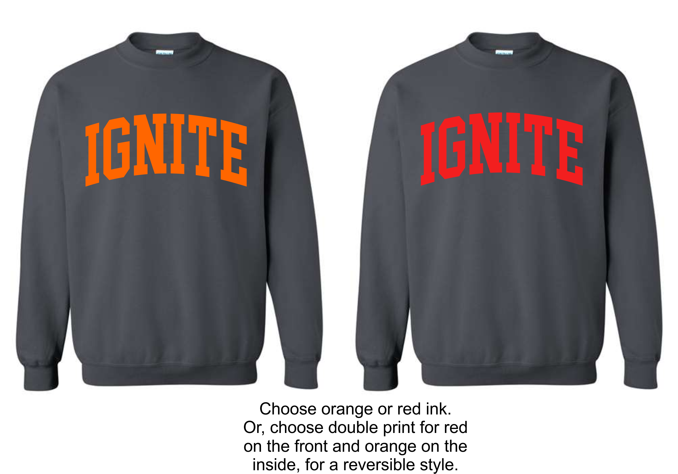 Ignite Basic Crews CHARCOAL