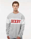 Bixby CHEER Varsity Fleece Crew GREY