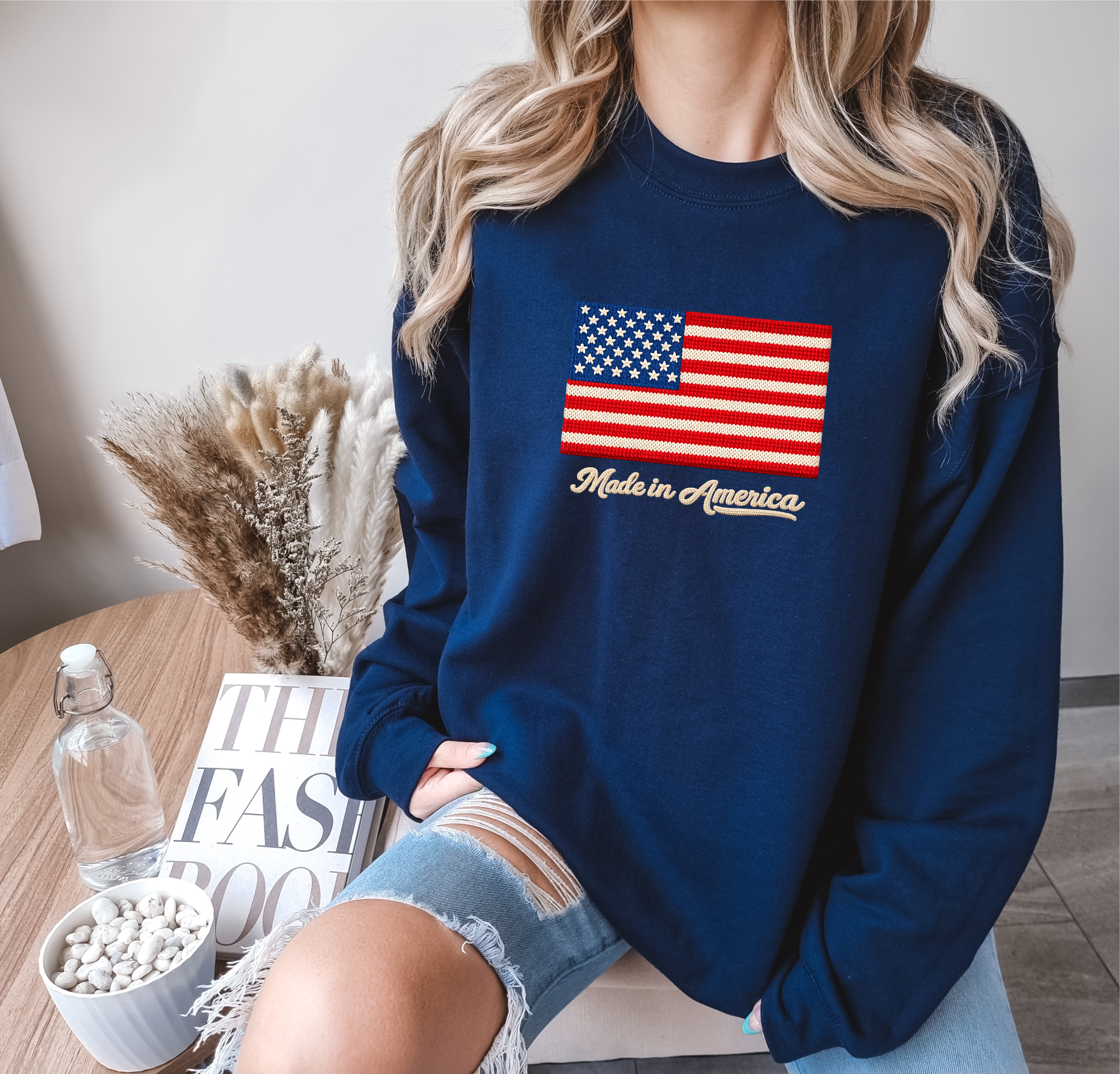 FLASH SALE Made in America Crew