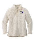 Glenpool Band Women's Cozy 1/4-Zip Fleece OATMEAL