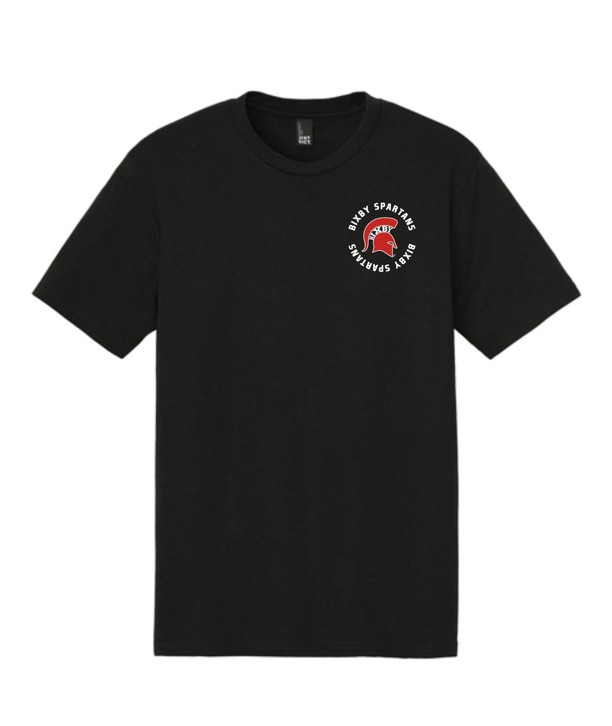 BMS Bixby Left Chest Tri Blend BLACK