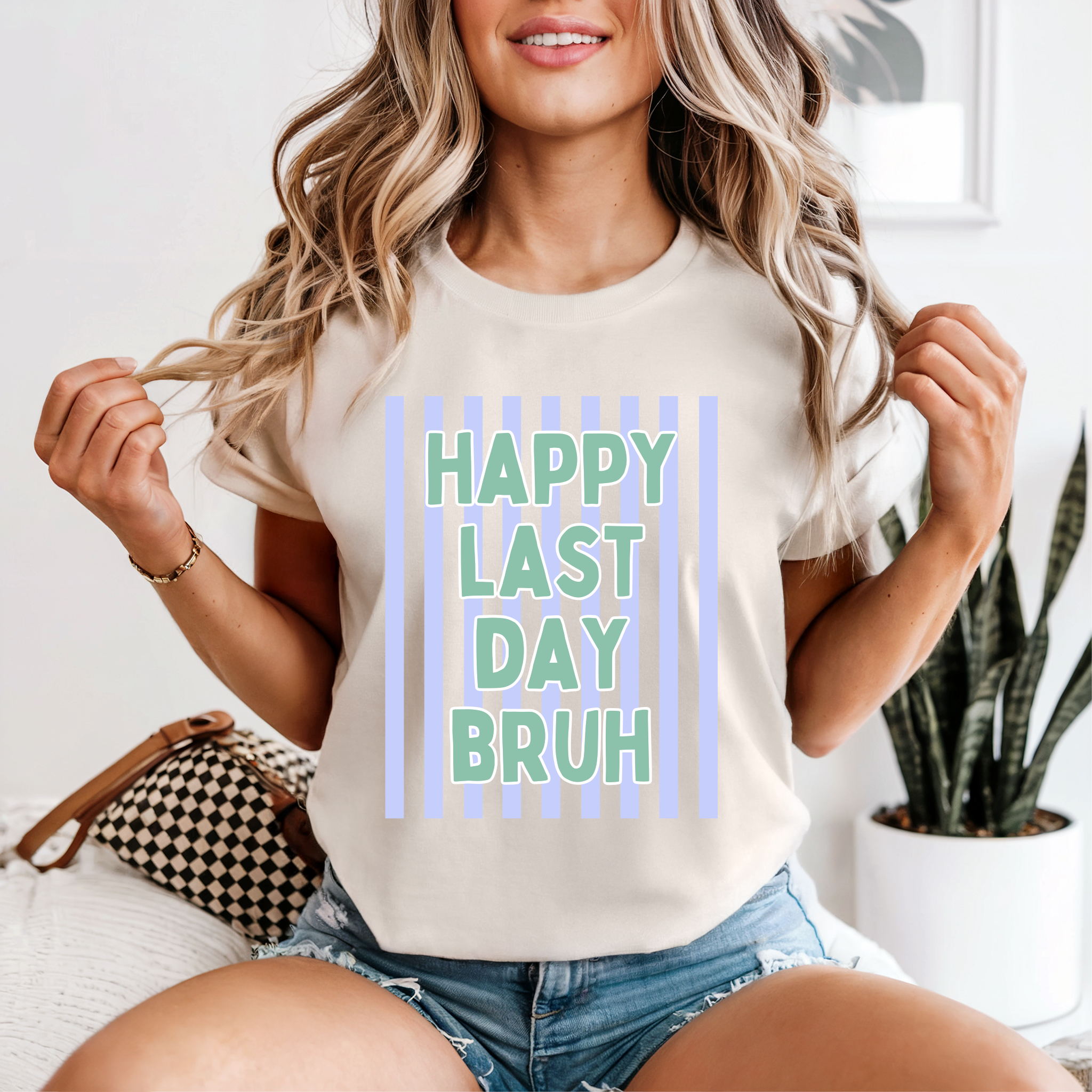 FLASH SALE Last Day Bruh Cabana Stripes Comfort Colors