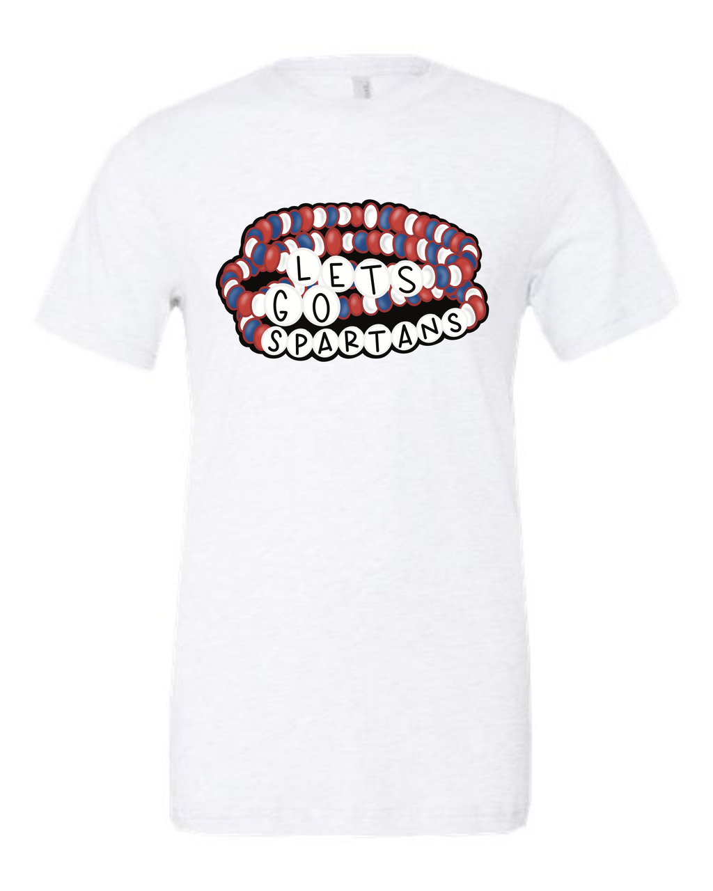 Let's Go Spartans Bracelet T-Shirts