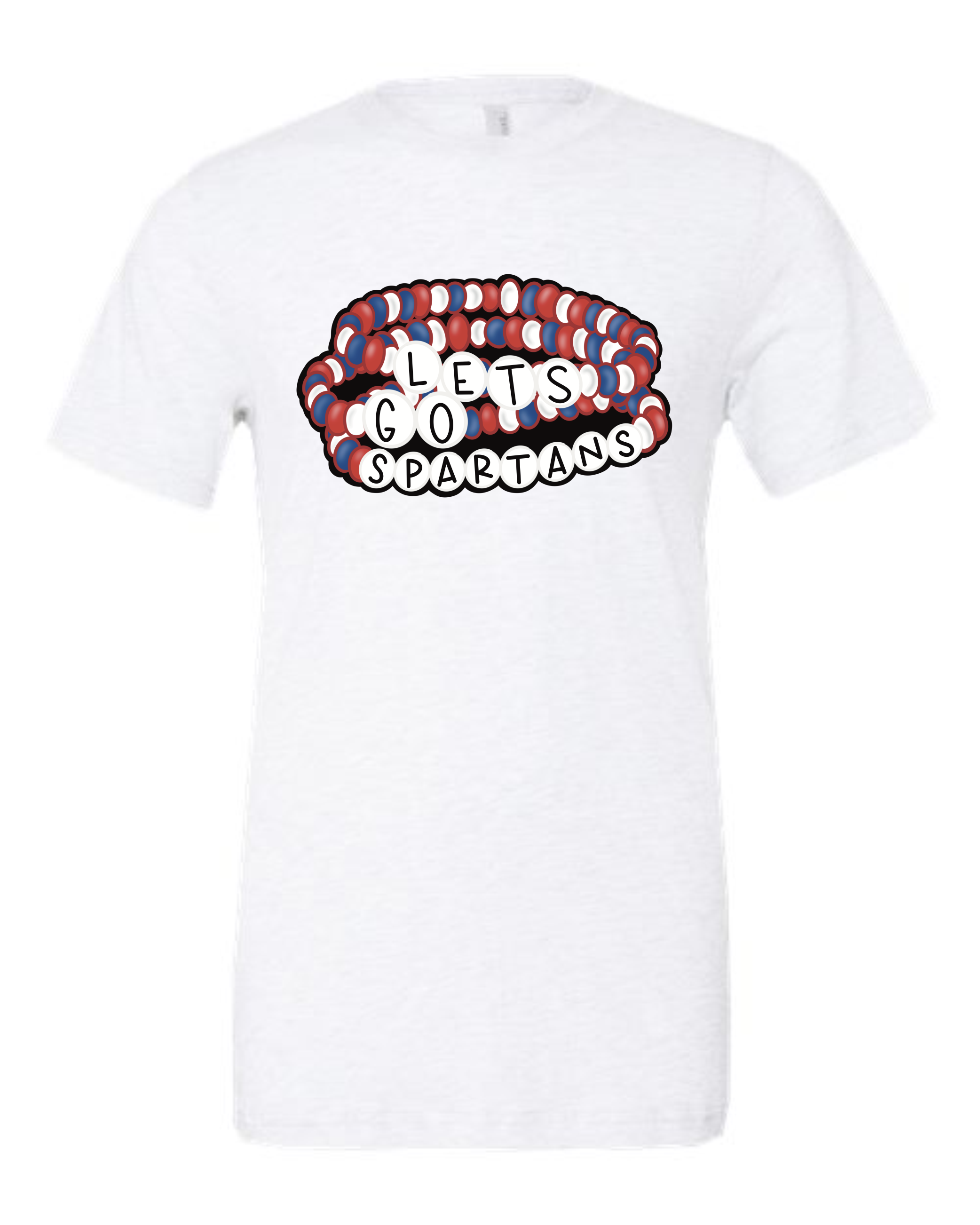 Let's Go Spartans Bracelet T-Shirts