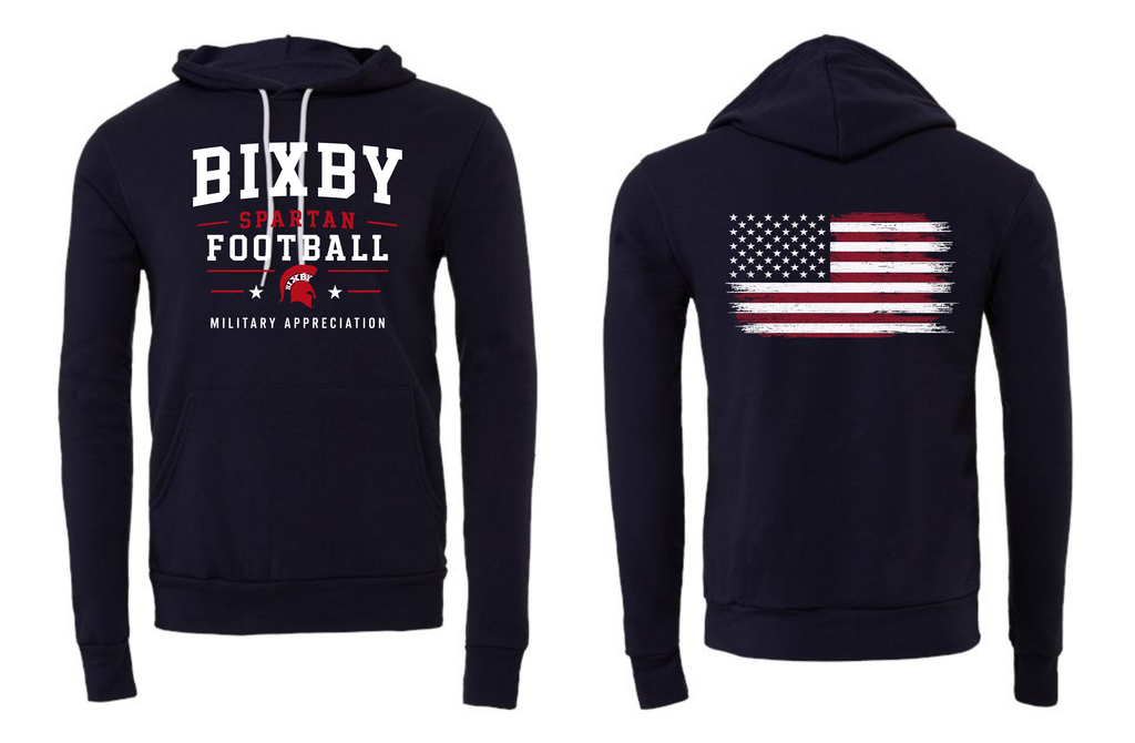 Military Appreciation Flag Hoodies