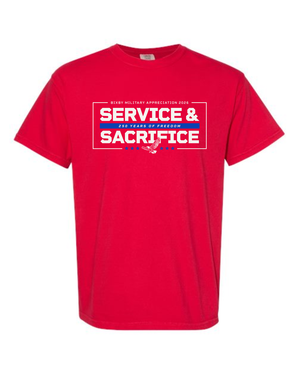 Military Appreciation Red T-Shirts