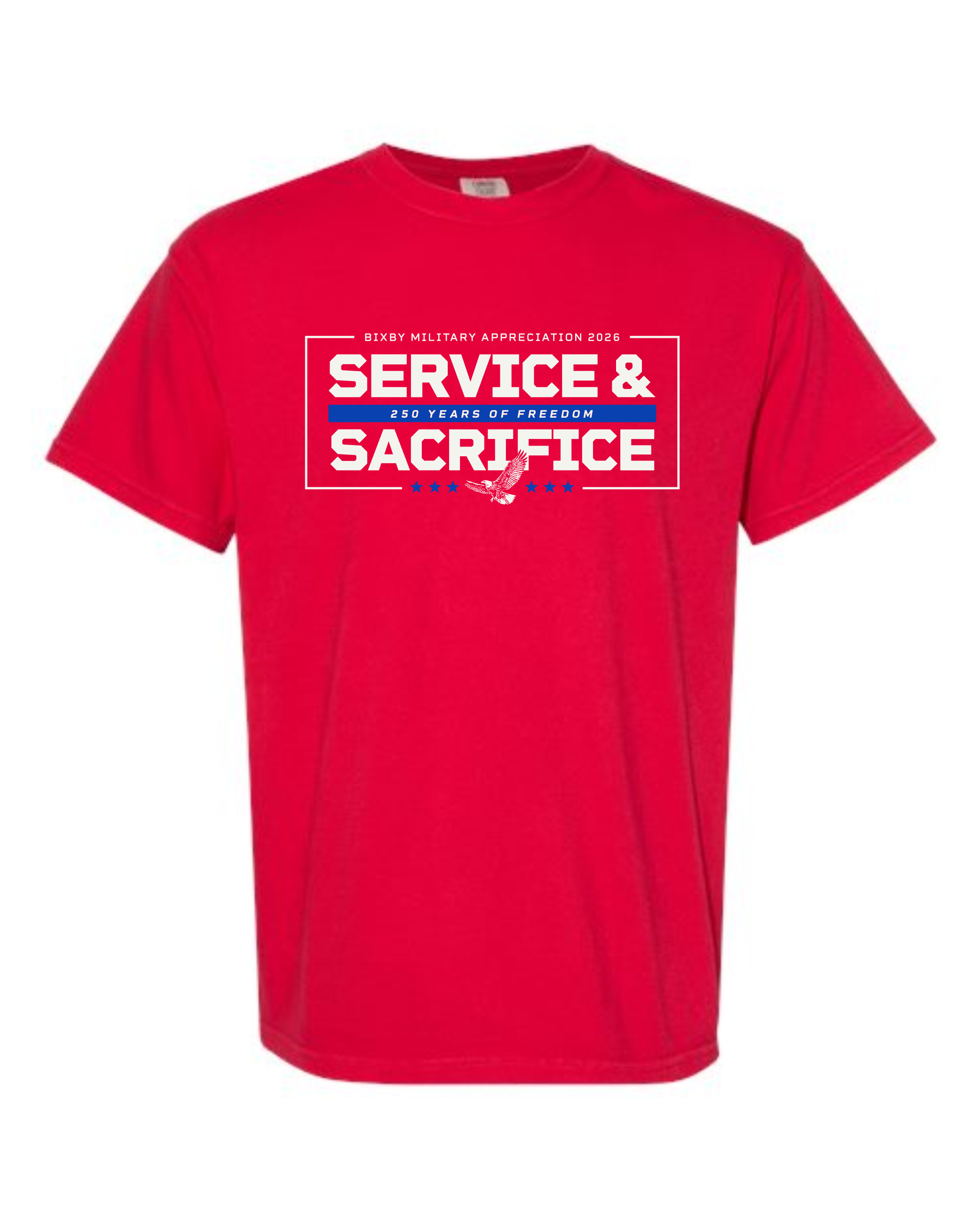 Military Appreciation Red T-Shirts