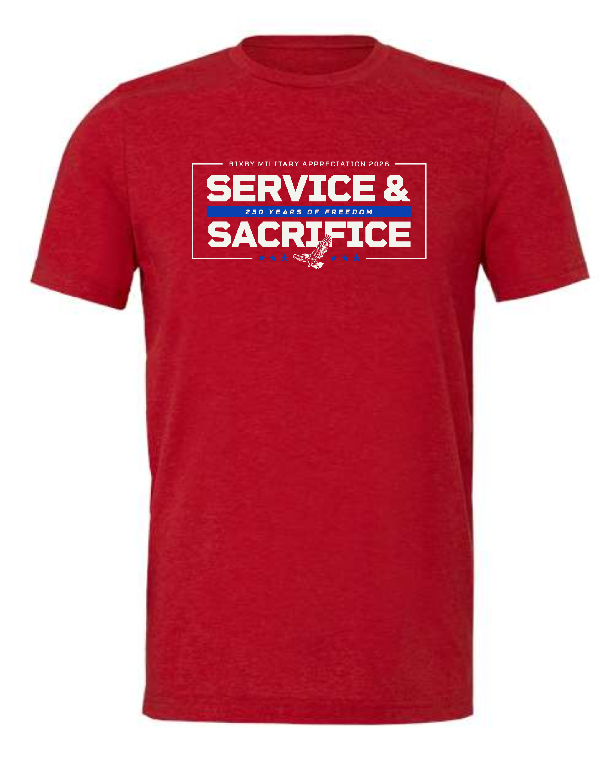 Military Appreciation Red T-Shirts