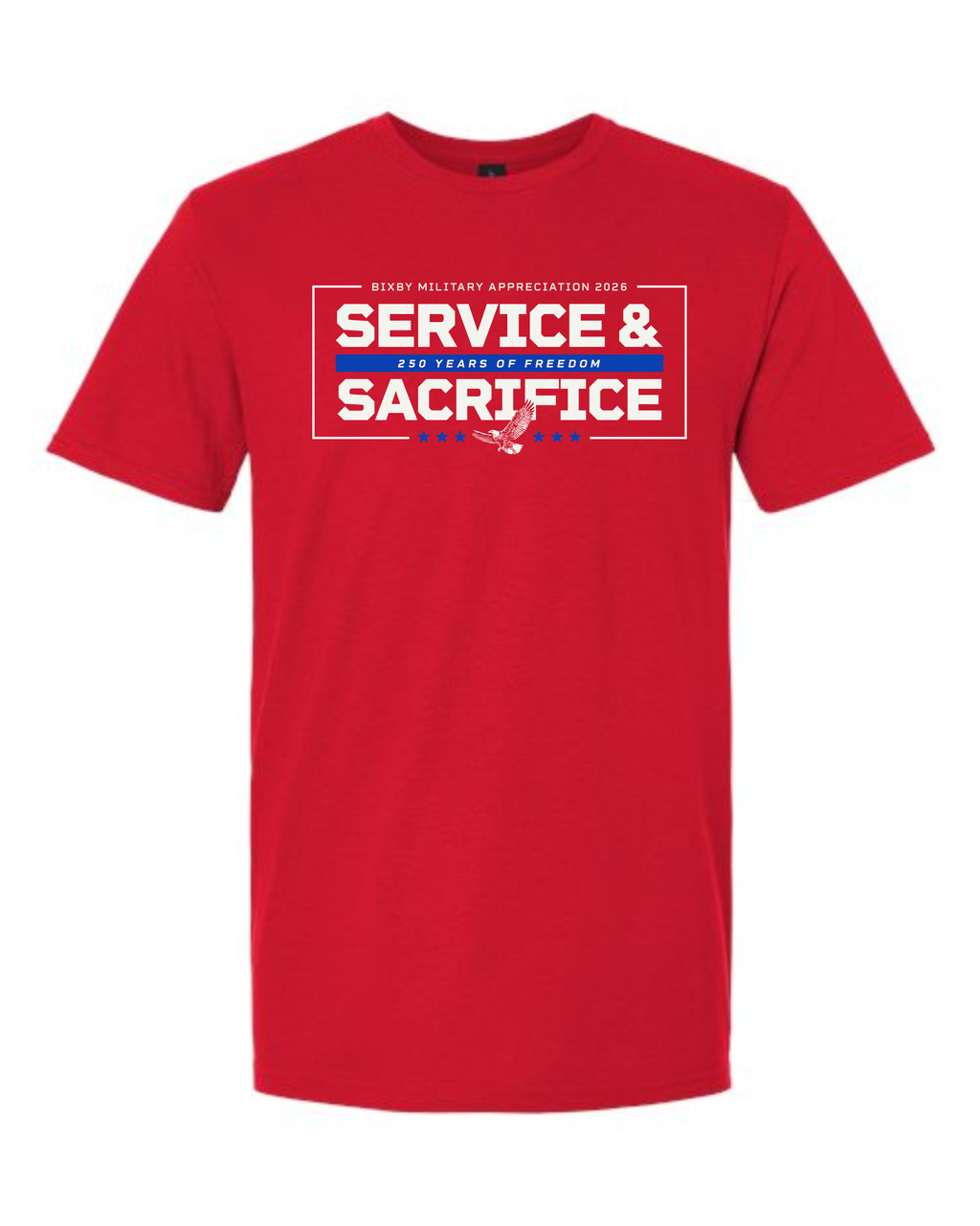 Military Appreciation Red T-Shirts