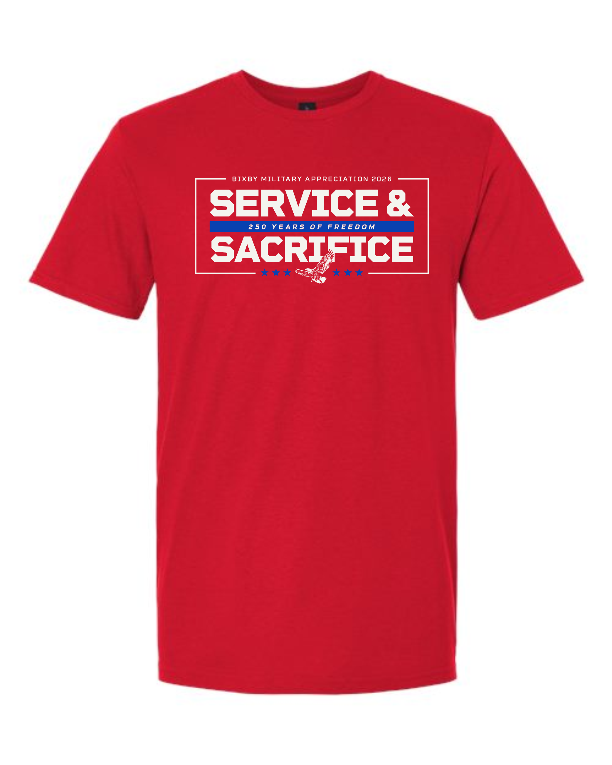 Military Appreciation Red T-Shirts