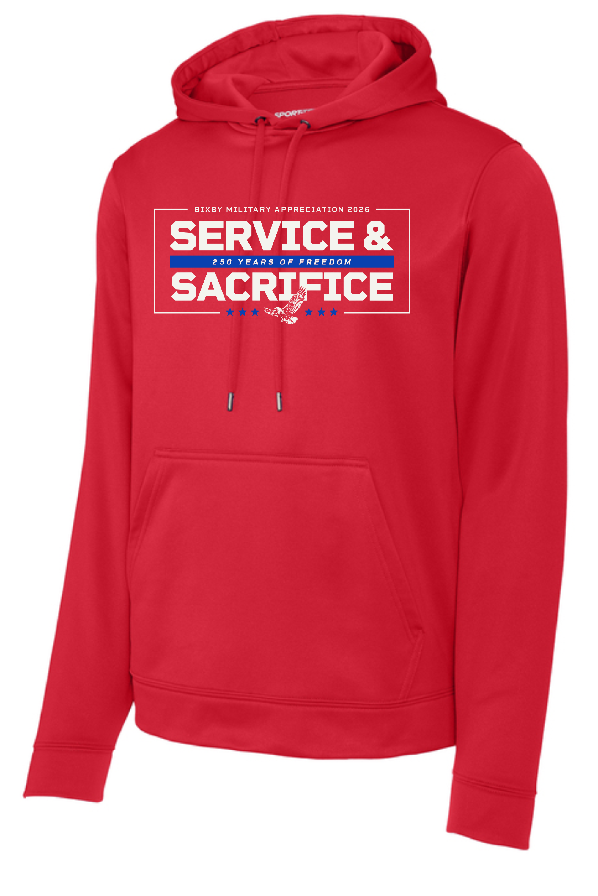Military Appreciation Red Hoodies