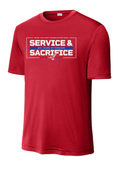 Military Appreciation Red Dri Fit