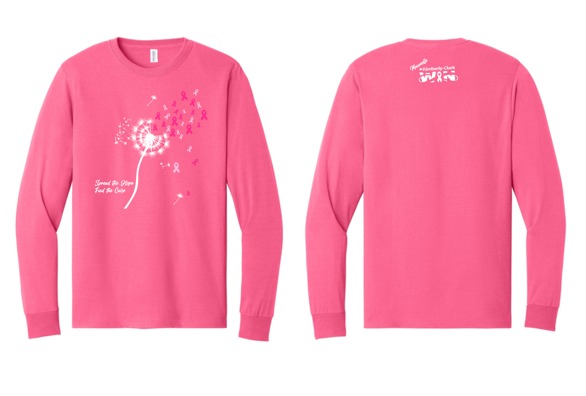 K-C Maumelle Pink Long Sleeve Tee