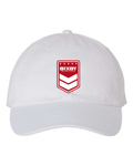 Military Appreciation Washed Dad Cap WHITE
