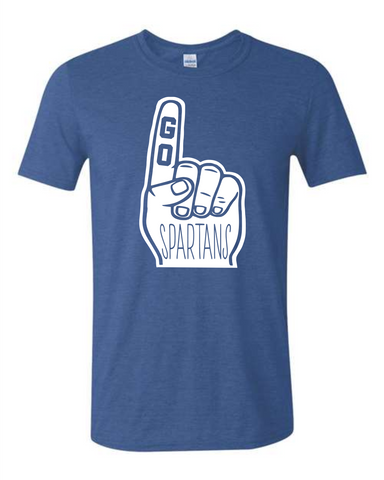 No. 1 Spartans T-Shirt ROYAL