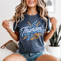 Thunder Neon Lights COMFORT COLORS NAVY