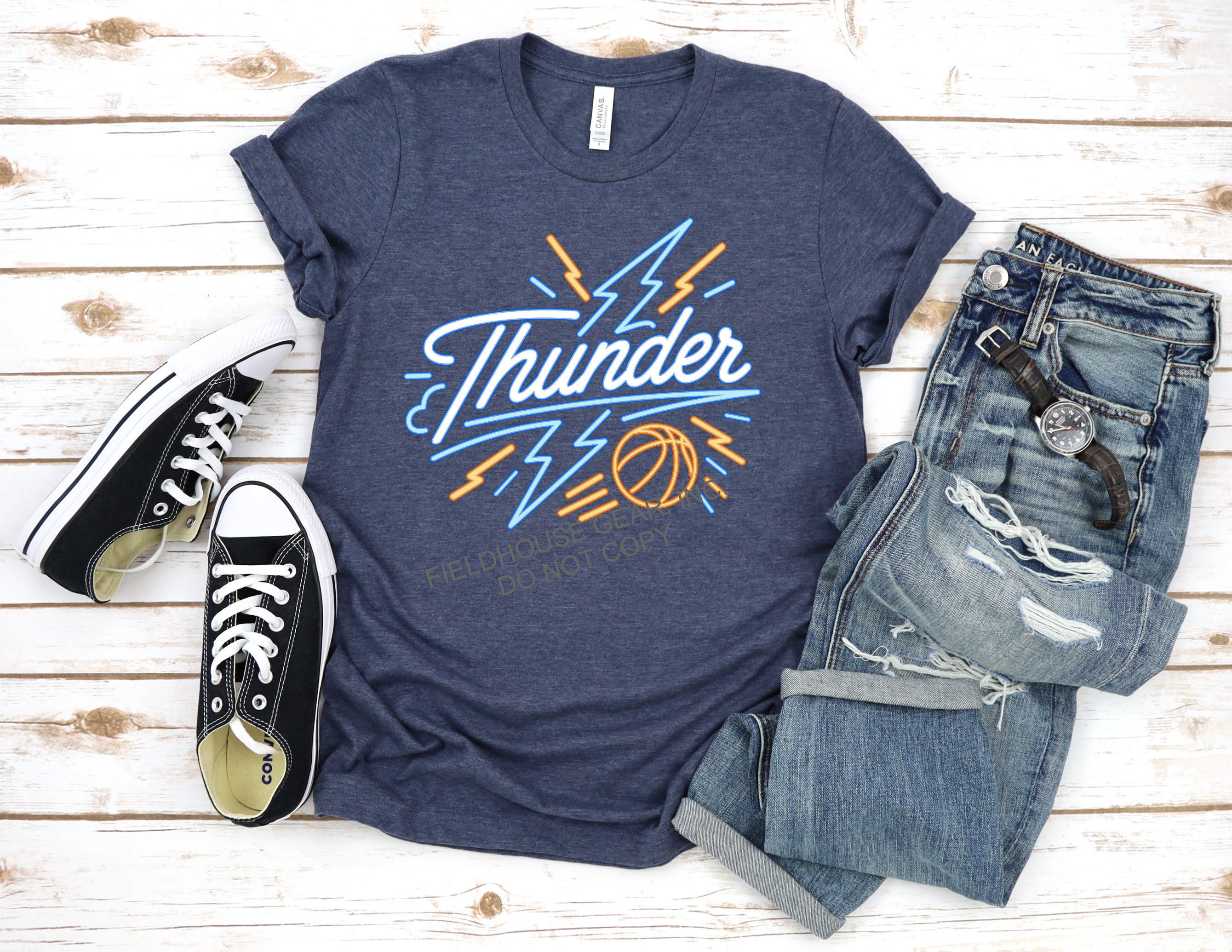 Thunder Neon Lights BELLA HEATHER NAVY