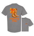 OSU Boots & Bow Pocket Comfort Colors