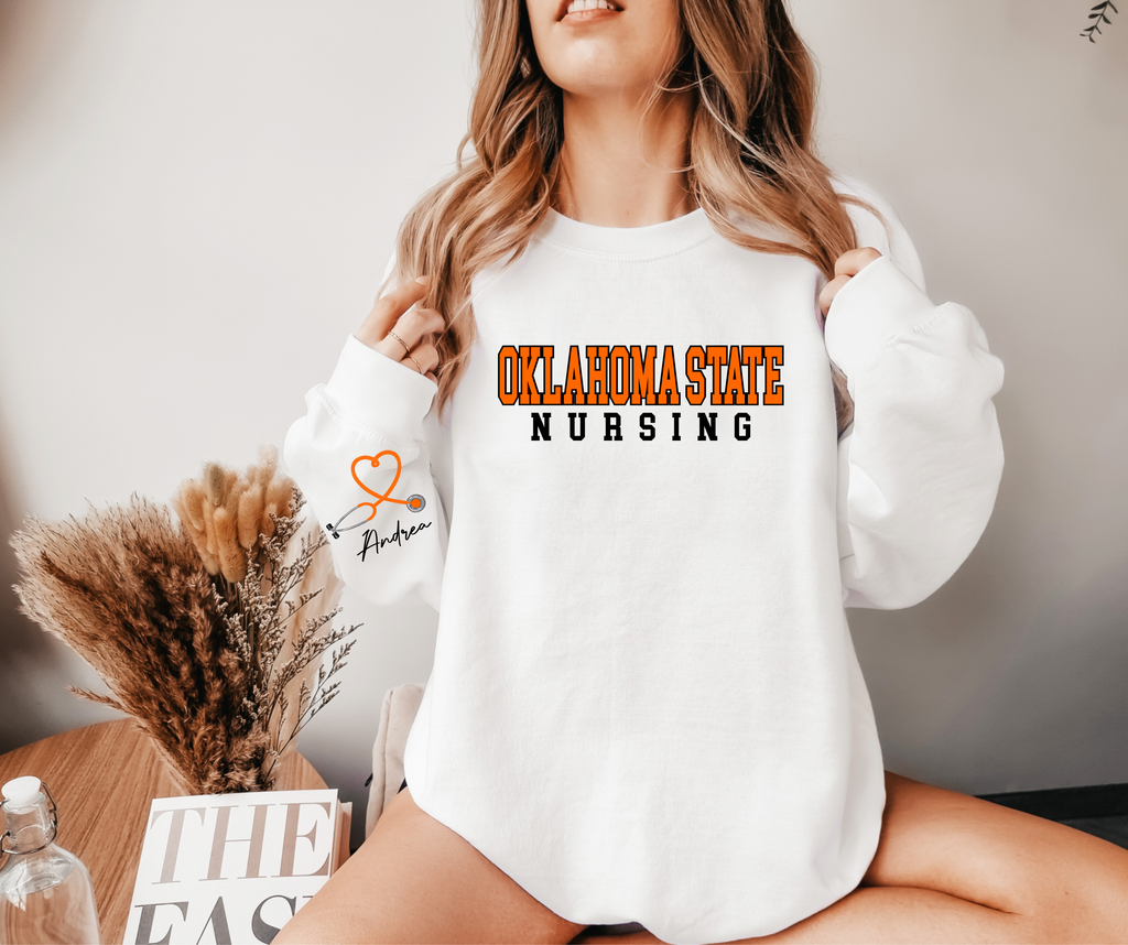 OK State Nursing w/Sleeve Block