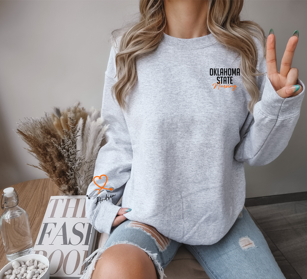 OK State Nursing w/Sleeve Script