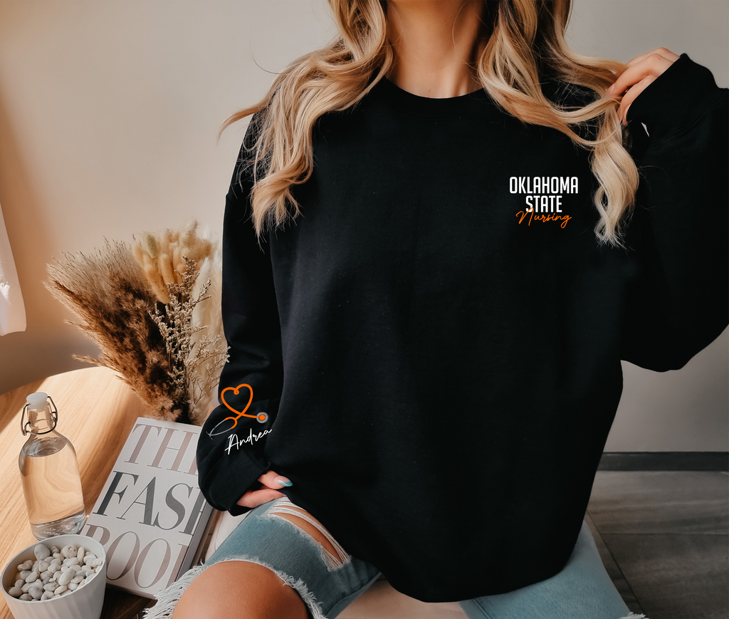 OK State Nursing w/Sleeve Script