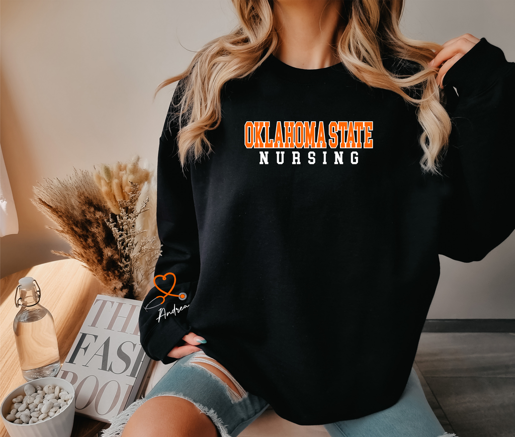 OK State Nursing w/Sleeve Block