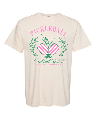 Pickleball Cocktail Club (Comfort Colors)