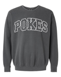 Pokes Polka Dot Lightweight Comfort Colors Crew