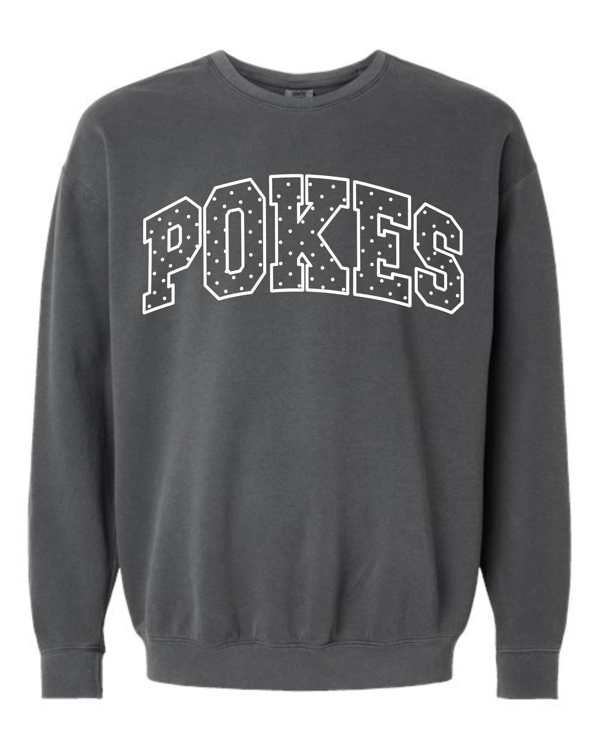 Pokes Polka Dot Lightweight Comfort Colors Crew