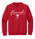 Flourish Red Bow Crew