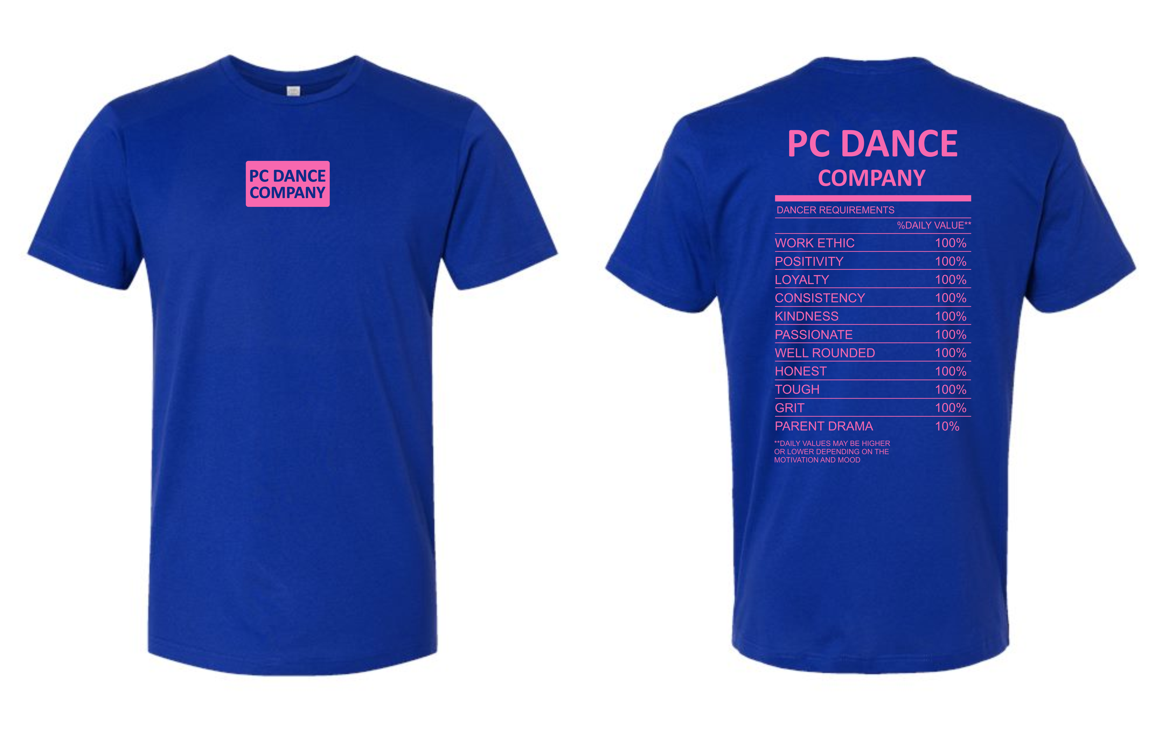 PC Dance Royal T-Shirt