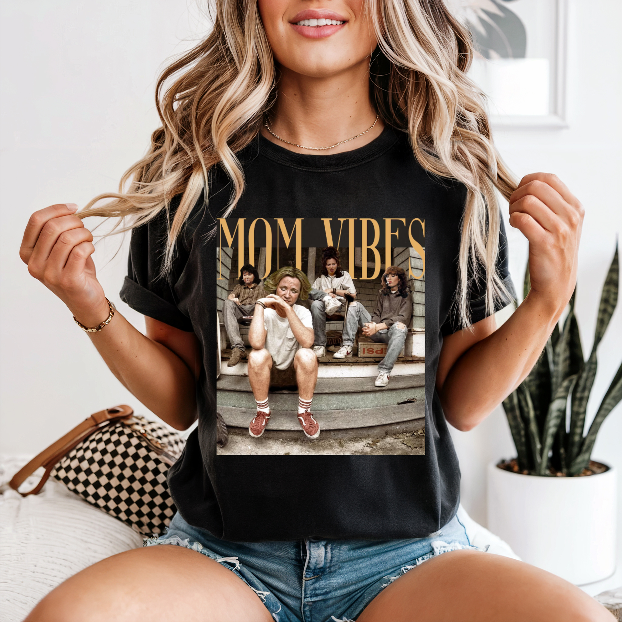 Mom Vibes Sit Com Comfort Colors