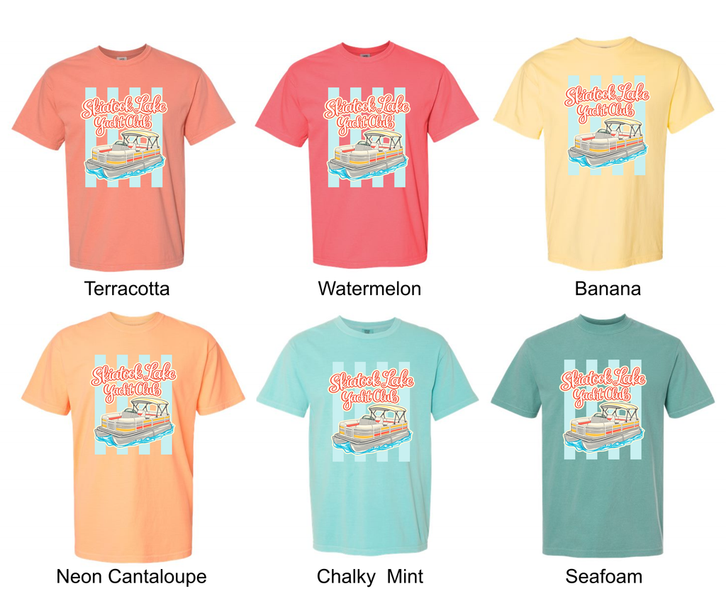 Skiatook Lake Yacht Club Comfort Color T-Shirts
