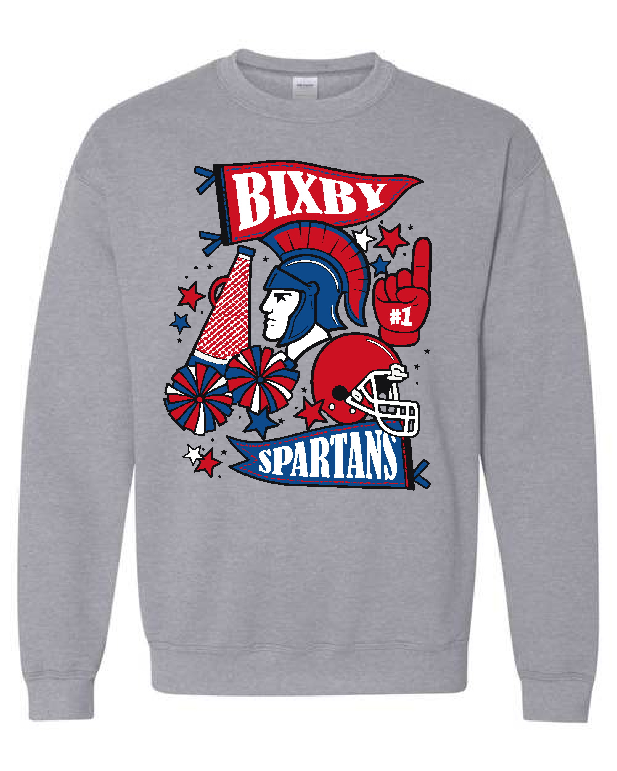 Bixby Football Collage Sweatshirts