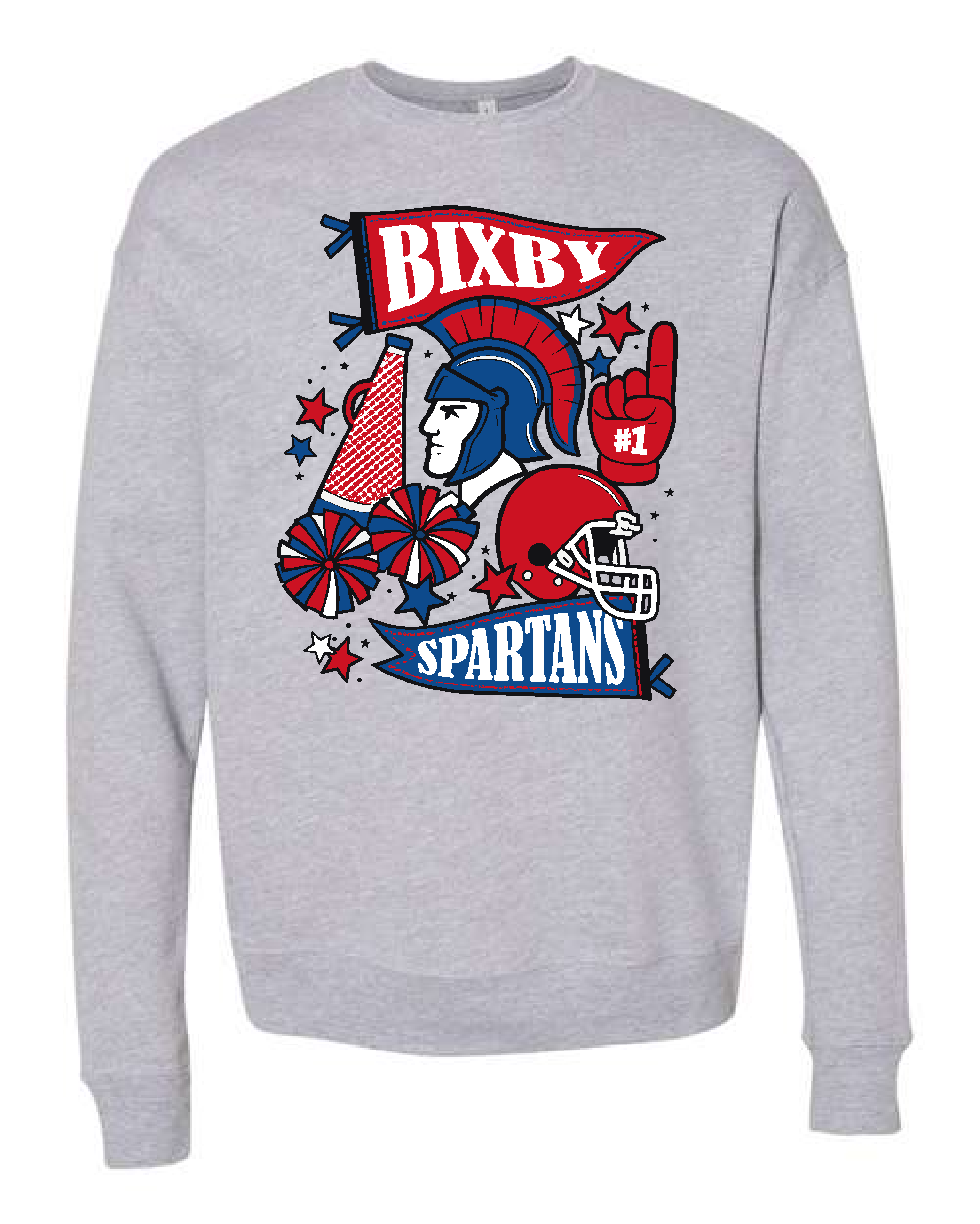 Bixby Football Collage Sweatshirts