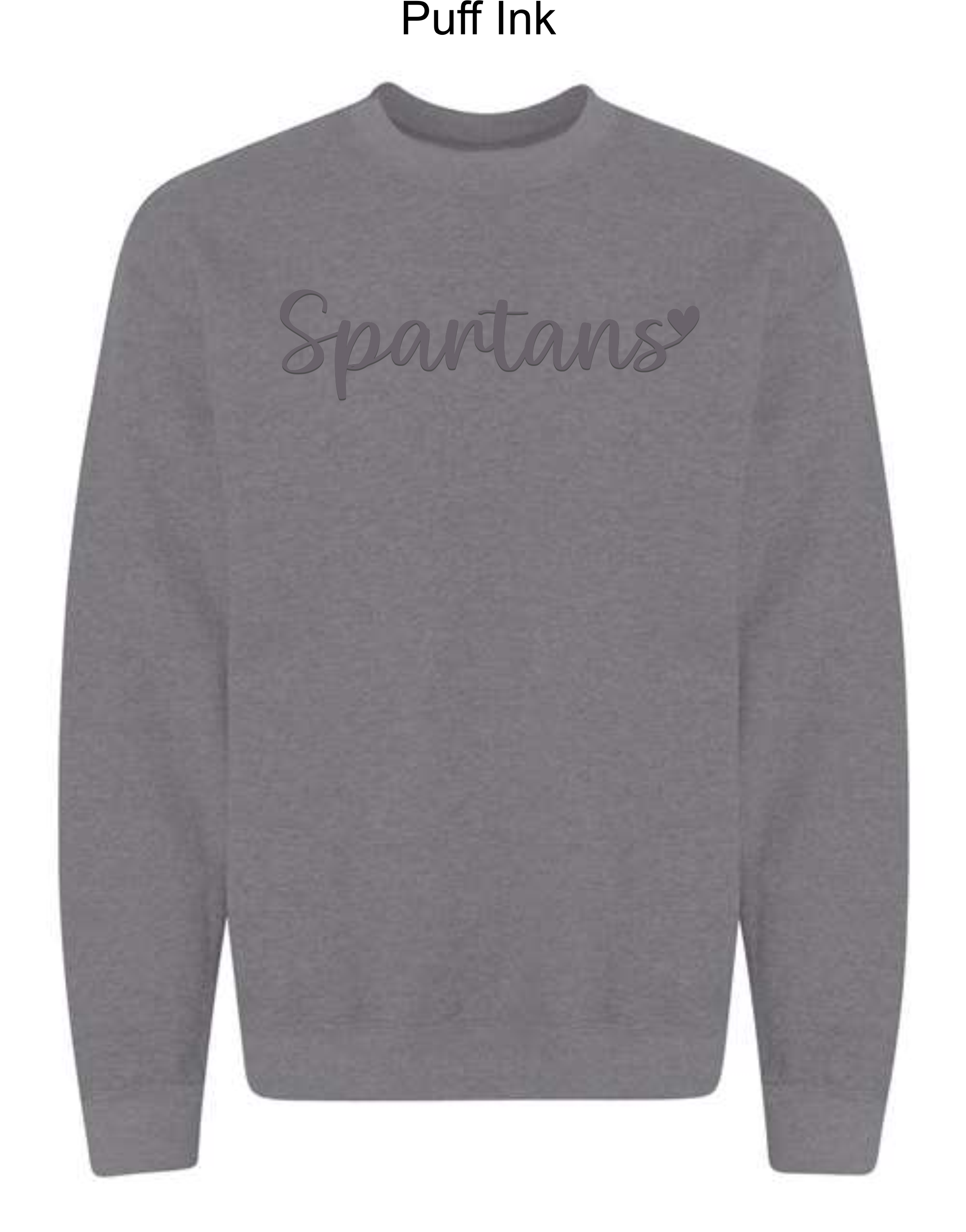Spartans Heart Puff CREW