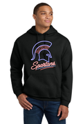 FLASH SALE Spartans Neon Lights Hoodie