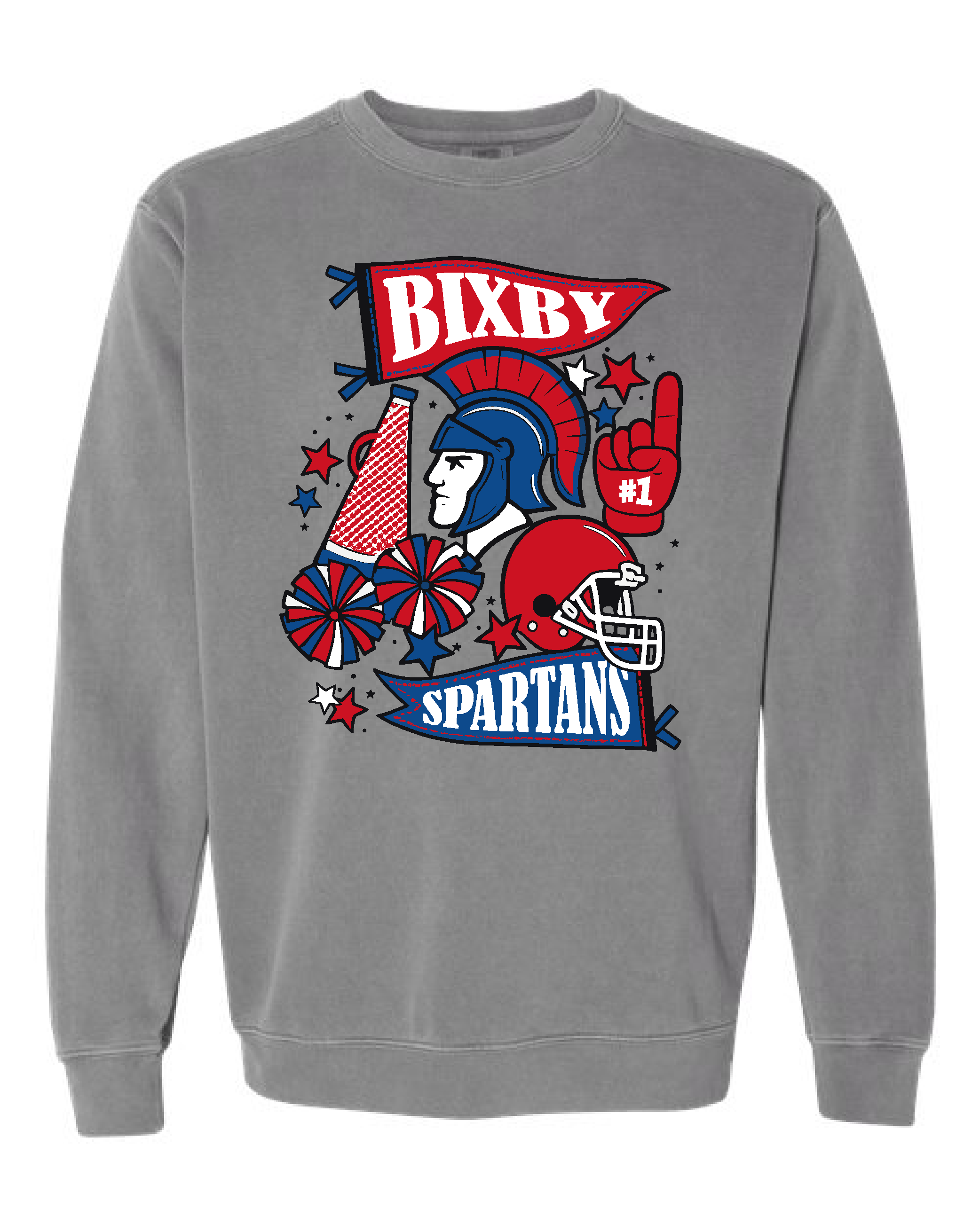 Bixby Football Collage Sweatshirts