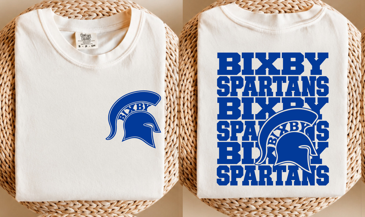 BIxby Stacked Logo Comfort Colors