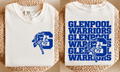 Glenpool Stacked Logo Comfort Colors