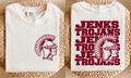 Jenks Stacked Logo Comfort Colors