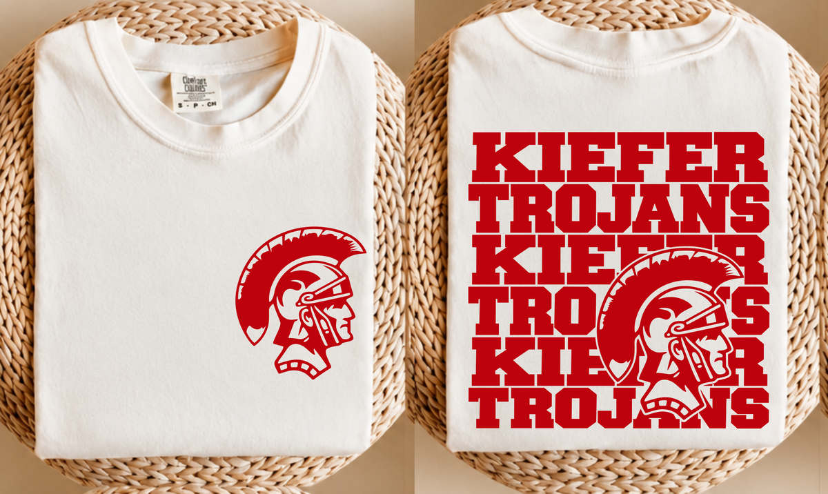 Kiefer Stacked Logo Comfort Colors