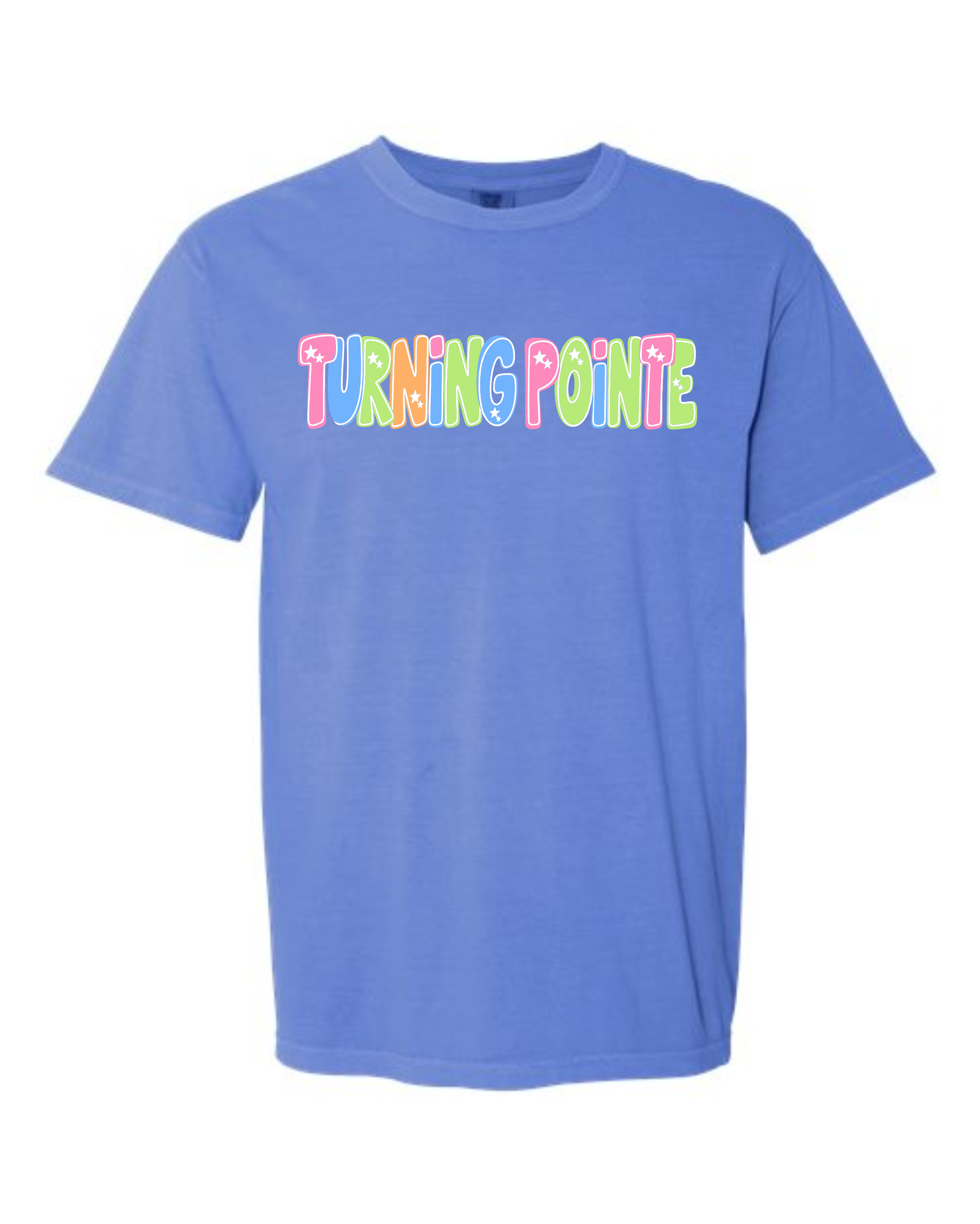 Turning Pointe Blue Tees
