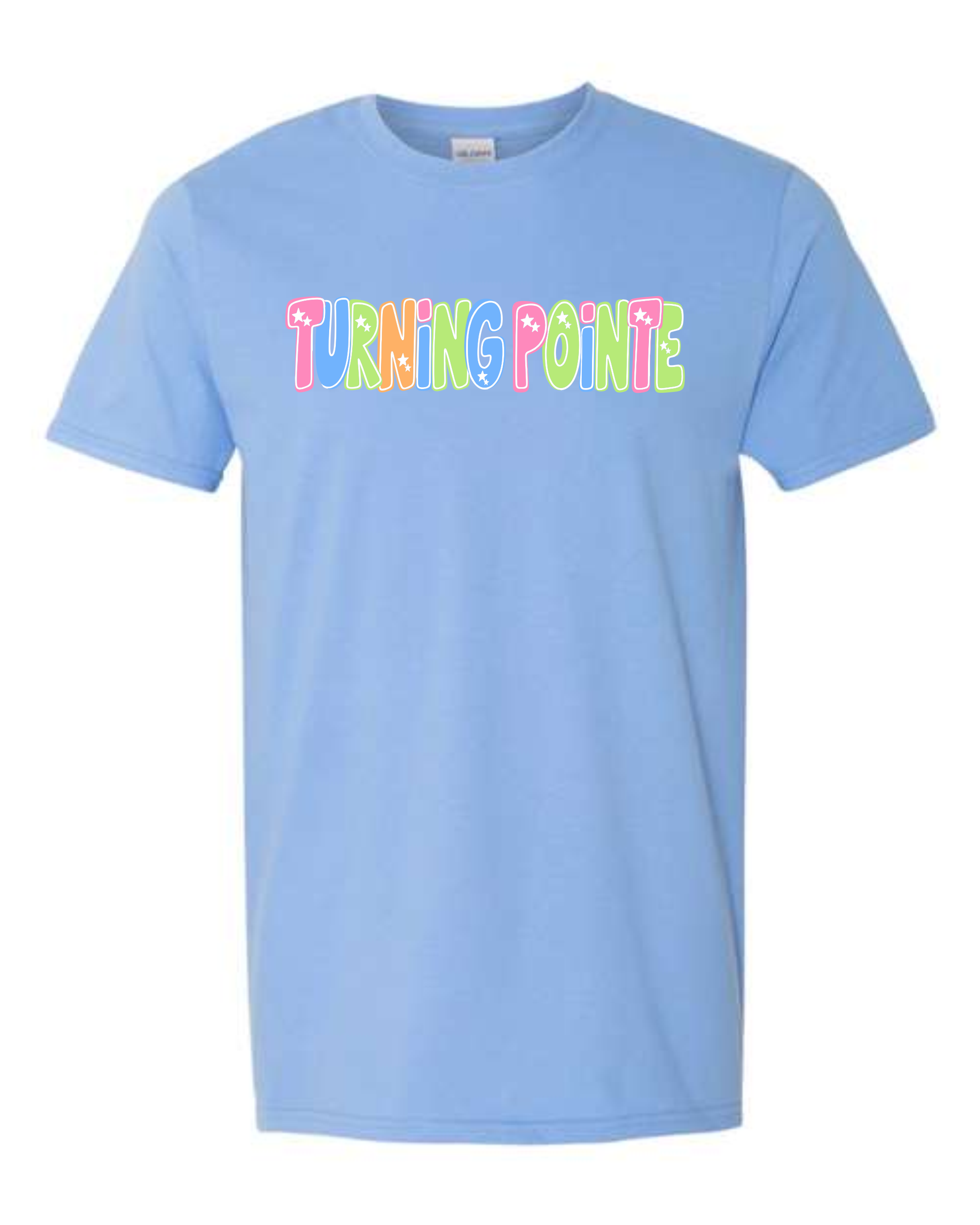 Turning Pointe Blue Tees