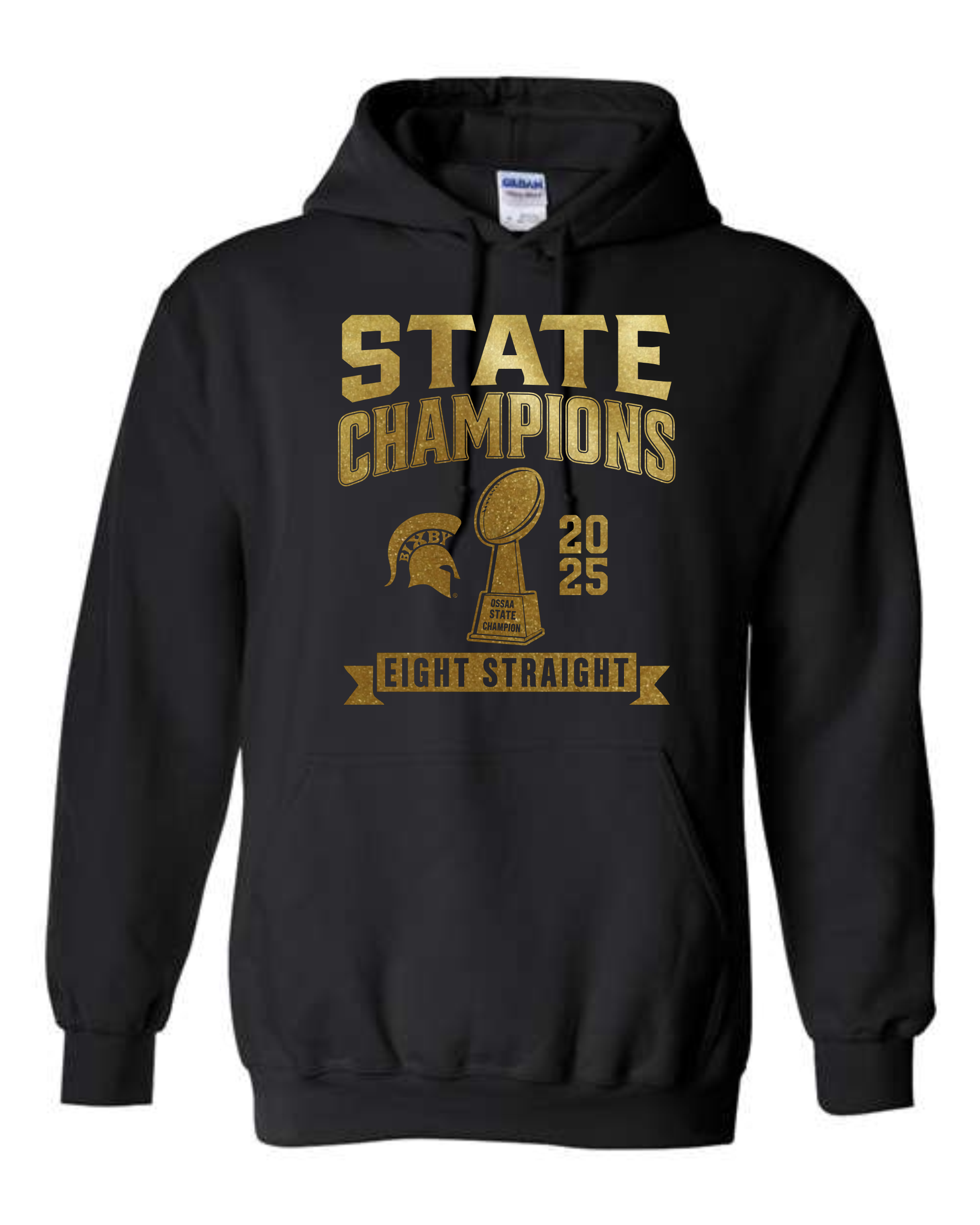Spartan State Champs 25 Hoodies
