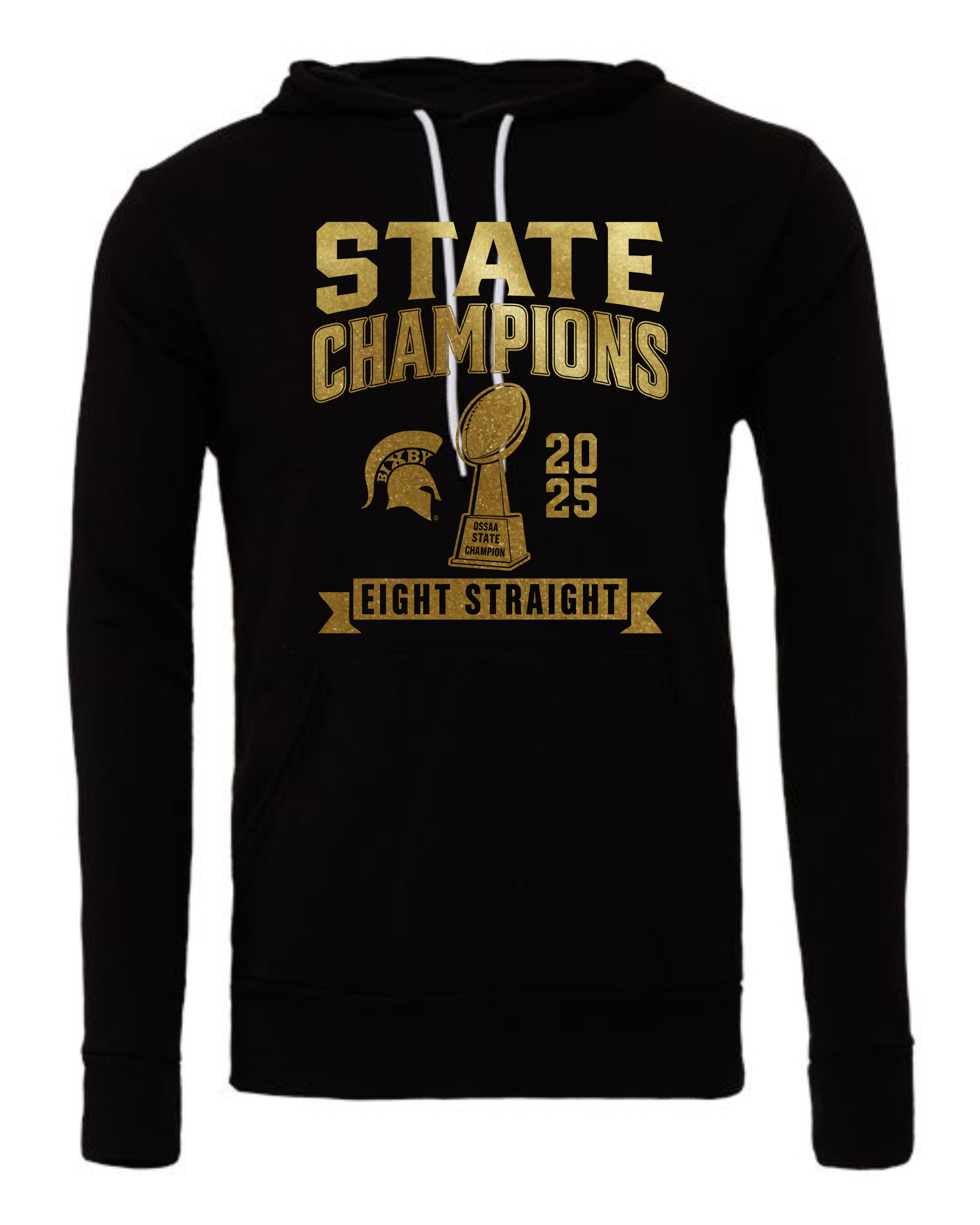 Spartan State Champs 25 Hoodies