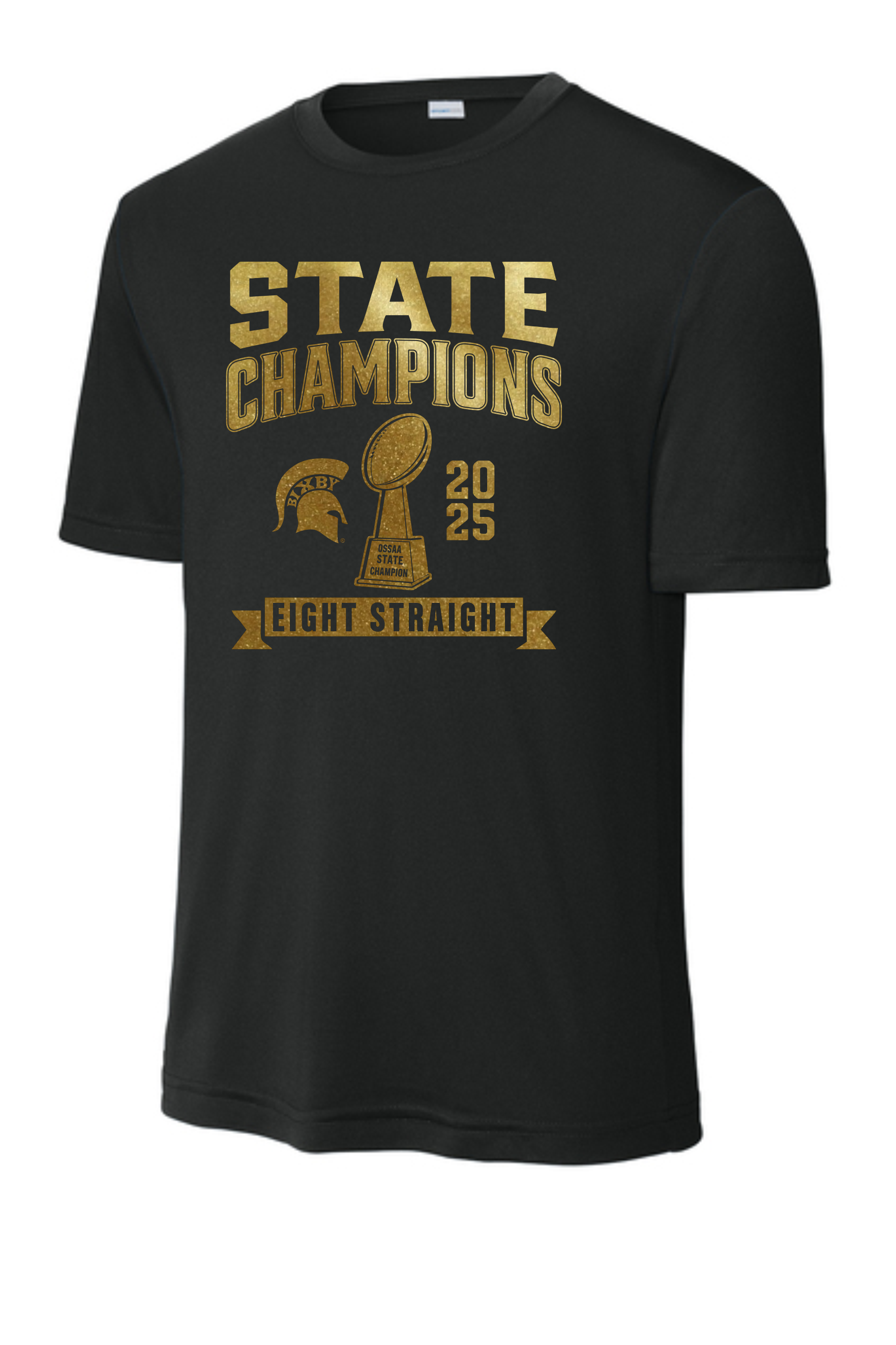 Spartan State Champs 25 Dri Fit Shirts